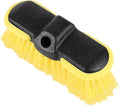 Car Wash Brush Head, Scrub Brush Attachment for Long Handle Extension Pole,Outdoor Broom and Scrubbing Brush for Cleaning Window, Wall, House Floor, Deck, Patio, Car