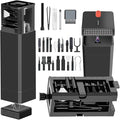 Cell Phone Cleaning Kit, iPhone Cleaning Kit for Charging Port Cleaner Keyboard Cleaning Kit for Airpods/Android/USB C/Earbuds/Laptop/iPad/Camera Lens with Stylus Pen (Black)