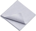 Microfiber Polyamide and Polyester Cleaning Cloth for Everywhere, Glasses, Screens & Delicate Surfaces – Soft, Camera Lens, Car Interior, Piano Black, Lint-Free, Reusable Zigzag Edge (Gray)