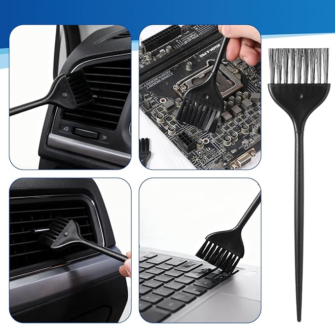 10PCS Cleaning Brush for Household Electric Appliance, Small Cleaning Brush Electric Shaver Clean Brushes Razor Cleaner Brushes Multifunctional Clean Set for Computer Keyboard Car Mixer Cleaner