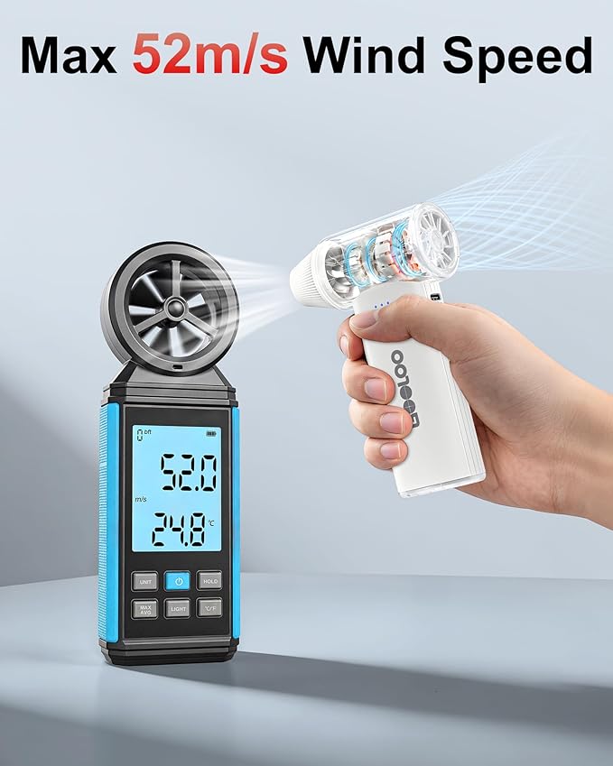 GOOLOO F3 Electric Air Duster- 150000RPM 52m/s Super Power Car Duster, Variable Speed Air Duster Rechargeable with Fast Charging, Mini Dust Blower for Computer, Keyboard, House, Outdoor and Car