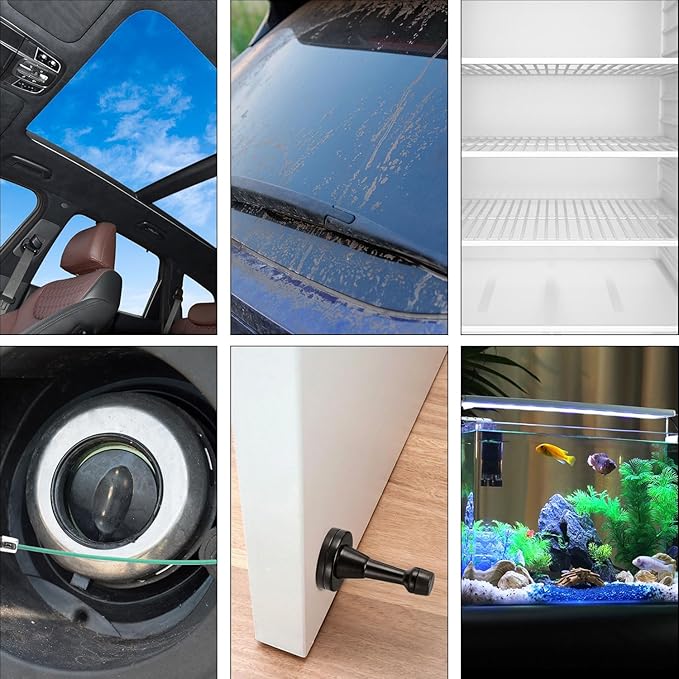 Upgraded Auto Sunroof Drain Cleaning Tool, 118 Inch Drain Brush Long Pipe Cleaners Flexible Tube Cleaning Brush Drain Dredging Tool for Car Sunroofs Windshield Wiper Drain Holes