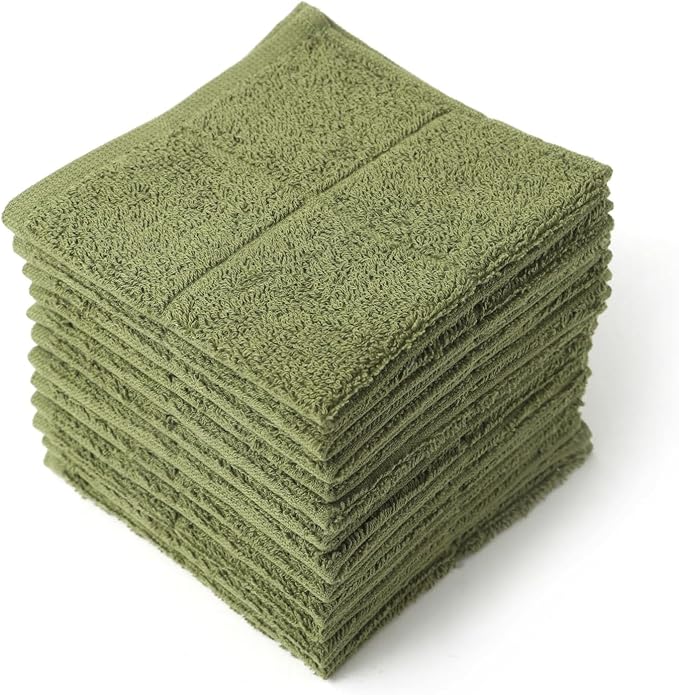Glynniss Dishcloths Kitchen Highly Absorbent Dish Rags 100% Cotton Dish Cloths for Washing Dishes, Cleaning