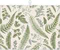 Vintage Botanical Leaves Dish Drying Mat For Kitchen Counter Absorbent Large Kitchen Fast Dry Pad Reusable Washable Protector Rack Large Mat 18 X 24