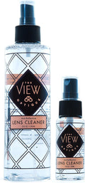 Anti-Reflective Lens Cleaner Spray Kit – (1) 8oz & (1) 1oz Glasses Cleaner Spray for Eyeglasses, Sunglasses, Lenses, Screens & Camera Cleaning Kit (2 Piece Set)