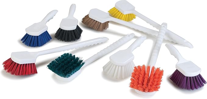 SPARTA 4050104 Sparta Utility Scrub Brush, 20" x 3", Yellow