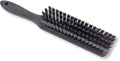 SPARTA Handheld Soft Counter Brush 8 Inch Bristle Span, Multi-Use Dust Brush with 5 Inch Handle for Tables, Countertops, and Delicate Surfaces, Polyester, Black