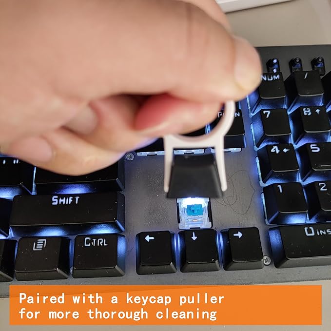 Keyboard Cleaning Kit, Screen Cleaning Brush Tool, Multi-Function PC for Mechanical Keyboard, Laptop, Computer Monitor, Phone Screen,Earbuds and Charging Case
