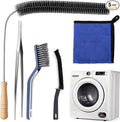 XANGNIER 5 Pack Dryer Vent Cleaner Kit,Flexible Dryer Lint Brush Vent Cleaner,Dryer Lint Trap Cleaning Tool,Laundry Room Essentials Lint Remover Accessories,Household Cleaning Tools