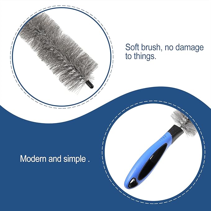 Uonlytech Dust Cleaning Brush Condenser Coil Cleaning Tool Home Radiator Cleaning Brush