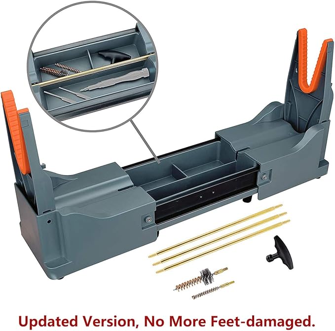 Raiseek Gun Cleaning Stand Compact Rifle Shotgun Range Stand for Cleaning