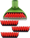 Upgraded 1400B Little Green 5.3" Detachable Tough Stain Brush Tool Replacement for Bissell Little-Green Upright &Portable Carpet Cleaners for 1400B 4075 3860 1425 2458 3194 3353 Series,1+3 Brush,Green