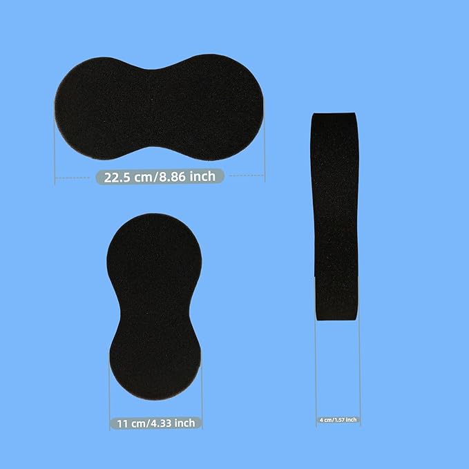 2Pcs Multiple Purpose Wash Sponge Medium Thick All Purpose Sponges for Cleaning Foam Scrubber Kit Sponges for Cars Dishes Tile Bike Kitchen Bathroom Household Cleaning