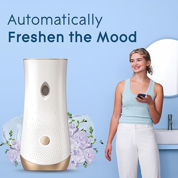 Glade Automatic Spray Refill, Air Freshener for Home and Bathroom, Clean Linen, 6.2 Oz