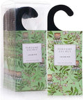 ROSE COTTAGE Large 12 Packs Jasmine Hanging Closet Deodorizer Air Freshener Long Lasting Scented Sachets Smell Goods for House