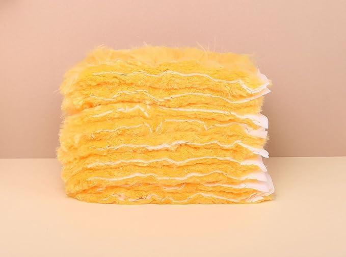 Disposable electrostatic Precipitator - a dust Removal Tool Suitable for Cleaning, wardrobes, Stair handrails, and Other Places. (Yellow)