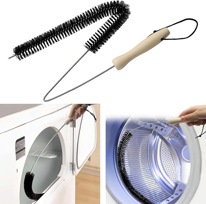 Long Reach Cleaner Brush, Steel Wire Nylon Cleaner Brush or Radiator Cleaning Brush Bendable Flexible Cleaner Brush