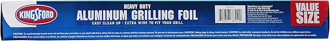 Kingsford Extra Wide Aluminum Foil, 100 Square Feet | Strong and Heavy Duty Aluminum Foil for Grilling, Baking, Roasting, and Food Storage | Kingsford Foil