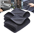 Shiny Microfiber Wipes Bath Shower Cleaning Cloths, 23.62 X 15.75 Inches, Super Absorbent Microfiber Bath Drying Towels, for Bathroom, Car and Home Toilet (2pcs)