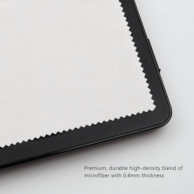 2 Pack Microfiber Liner Cleaning Cloth for 15 15.6 16" HP/DELL/Lenovo/ASUS/Acer/Samsung/MSI/LG, etc with 15-16 inch laptops with Numeric keypad Keyboard Cloth