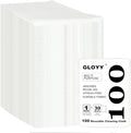Disposable Dish Cloth and Cleaning Handi Wipes, 100ct, Multi-Use Rags for Kitchen, Bathroom and Windows, White