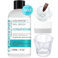 LOUINSTIC Acrylic Nail Brush Cleaner - 4 Fl.Oz, Quickly Clean Gel/Acrylic Nail Brushes, Paint Brushes, Airbrushes, Art Tools, Nail Brush Cleaner Conditioner Preserver and Restorer