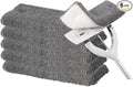 Superio Microfiber Mop Head Replacement for Self-Wring Miracle Mop, Microfiber Cleaning Pad, Mop Refill, Self Wringing Mop (6 Pack)