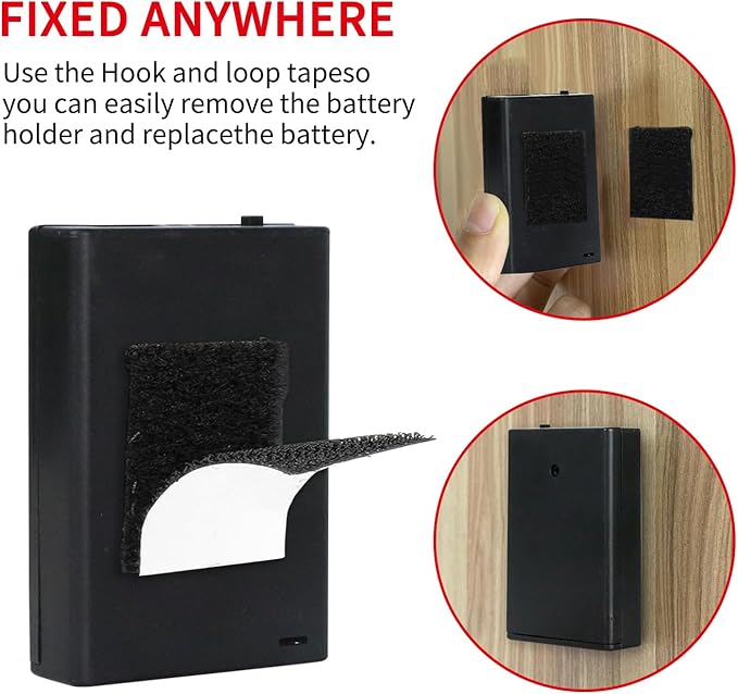 3 AA Battery Holder, 3 Pack Portable USB Battery Pack，4.5-5V USB Battery Pack for Led Lights AA Battery Case Box Holder with On/Off Switch (Internal USB)