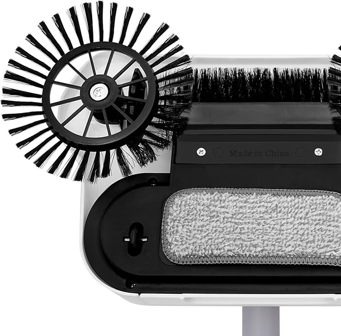 Hand Push Floor Sweeping Machine, Manual Non Electric Carpet Sweeper, 200 mm Sweeping Path, 300 ml Garbage can Capacity, with Comb, for Homes, Offices, Carpets, Hardwood Floors, Wood Floors