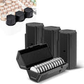 (4 Pack) CR2032 Battery Case,Upgrade Coin Cell Battery Holder Storage for 48x CR2032/CR2025/CR2016 Button Round Batteries Case，Allow to fit in Standard D Battery Slot（Coin Cell Battery Not Included）
