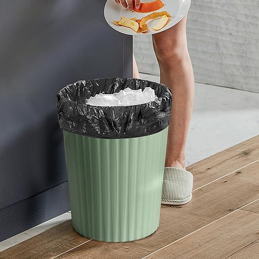 Trash Can - Small Waste basketbin - 2 Gallon- for Office,Home,Bathroom,Kitchen - Green