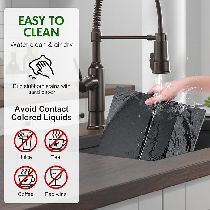 Stone Dish Drying Mat for Kitchen Counter, Foldable Diatomaceous Earth Large Dry Mats Grey 24"×16"