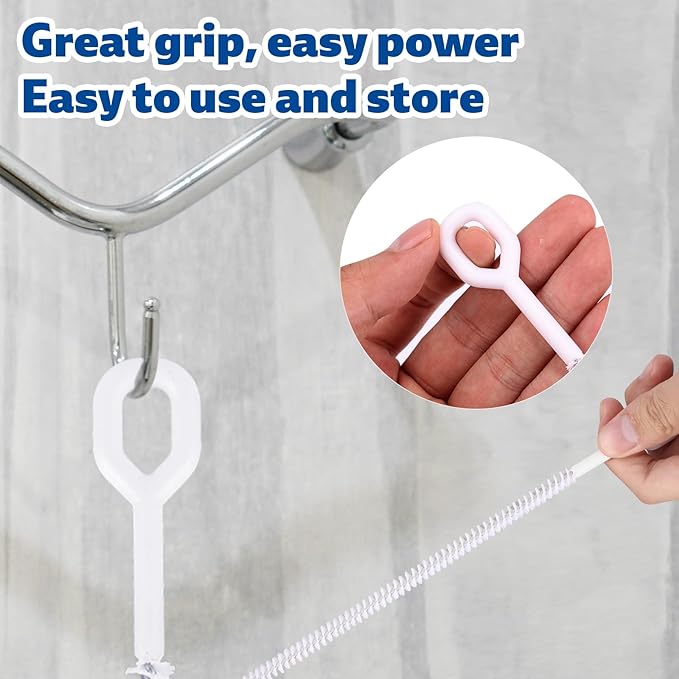 4pcs Straw Cleaner Brushes for Stanley, 12.6in Extra Long 3 Sizes Full Bristles Coverage Reusable Drinking Straw Brush Cleaning Accessories for Water Bottle Tumblers Sippy Cup Tube (White)