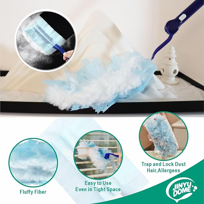 Disposable Duster Refills Heavy Duty Dusters Refills,S wiffer Cleaning Dusters,20 Unscented Dusters…