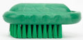 SPARTA 5 Inch Hand and Nail Brush with Stiff Polyester Bristles, Polypropylene Body, Color Coded Scrub Brush for Commercial Foodservice and Industrial Use, Green
