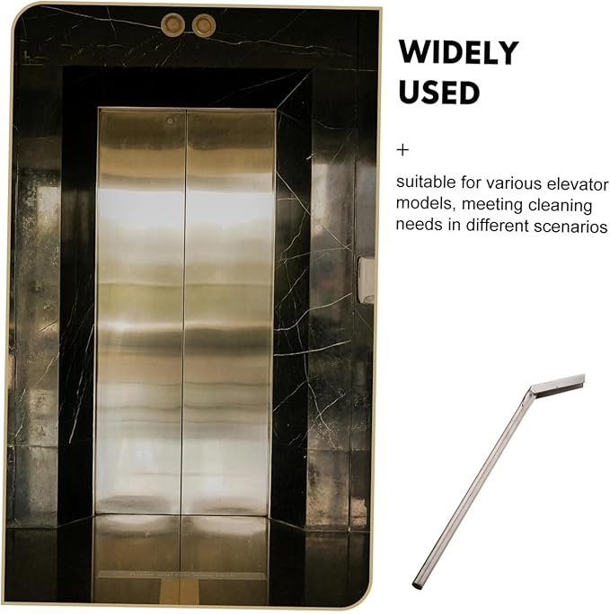 PRETYZOOM Elevator Groove Scraper Tool for Efficient Gap Cleaning and Maintenance Office and Residential Buildings Innovative Design for Deep Debris Removal and Enhanced Performance
