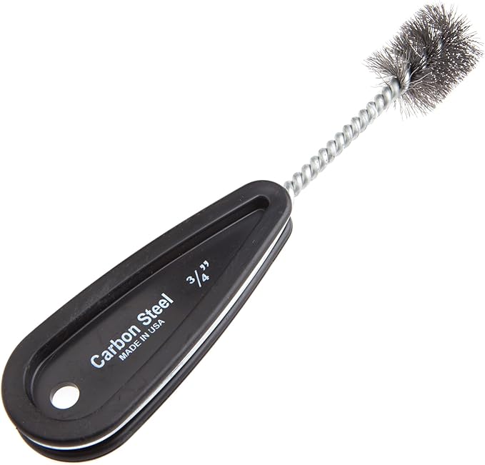 Forney 70472 Plastic Handled Fitting Brush, 4-3/4-Inch-by-3/4-Inch