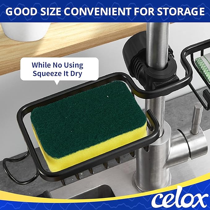 CELOX Sponges for Dishwashing and Household Cleaning, 12 Pack, Yellow