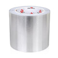 BOMEI PACK Aluminum Foil Tape,Heavy Duty Metal Foil Tape,High Temperature Silver Duct Tape,Perfect for Sealing & Patching,HVAC,Air Ducts,Insulation and Metal Repair (4 Inch)