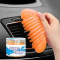 Car Cleaning Gel Car Cleaning Putty Car Putty Car Interior Cleaner Car Slime Car Detailing Kit Car Accessories Gifts for Men Women Stocking Stuffers Orange