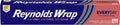 Reynolds Wrap Everyday Strength Aluminum Foil Roll, Freezer Safe and Grill Safe, Great for Foil Packets and Home Cooking, 12 Inches Wide, 200 Total Sq. Ft.