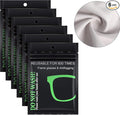 Frienda Anti Fog Wipes Nano Anti Fog Cloth Defog Reusable Cleaning Cloth for Glasses Goggles Motorcycle Helmet Eyeglass Camera Lens (6 Pieces)