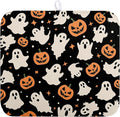 Halloween Dish Drying Mat for Kitchen Counter Pumpkin Spooky Ghosts Fall Dish Mat Absorbent Microfiber Reversible Dish Draining Mat Medium Dishes Pad 16 X 18 Inch