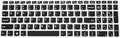 Black Ultra Thin Silicone Gel Keyboard Cover for Lenovo IdeaPad 510 15.6" Ideapad 110 15.6" Ideapad 310 15.6" Lenovo Flex 4 15.6" Laptop (Please Compare Layout and Model)