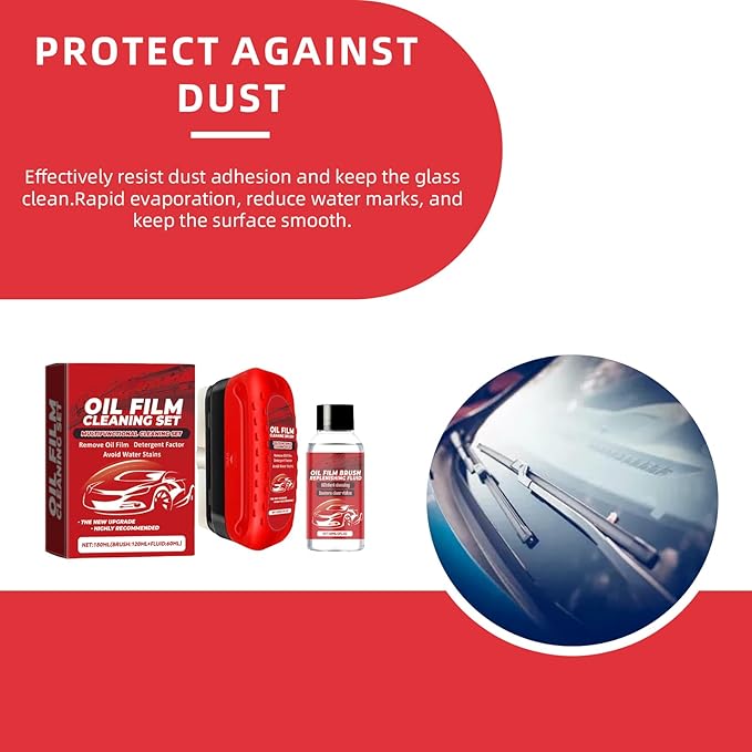 Oil Film Cleaning Brush for Car Windows,Automotive Oil Film Cleaning Brush,Glass Cleaning Board,Clear Vision Glass Cleaner,Clear Vision and Enhance Driving Safety(3Pcs)