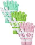Patelai 3 Pairs Microfiber Plant Dusting Gloves Leaf Cleaning Gloves for Indoor Plants, Blinds, Furniture, House(Yellow, Pink, Blue, White,Large)