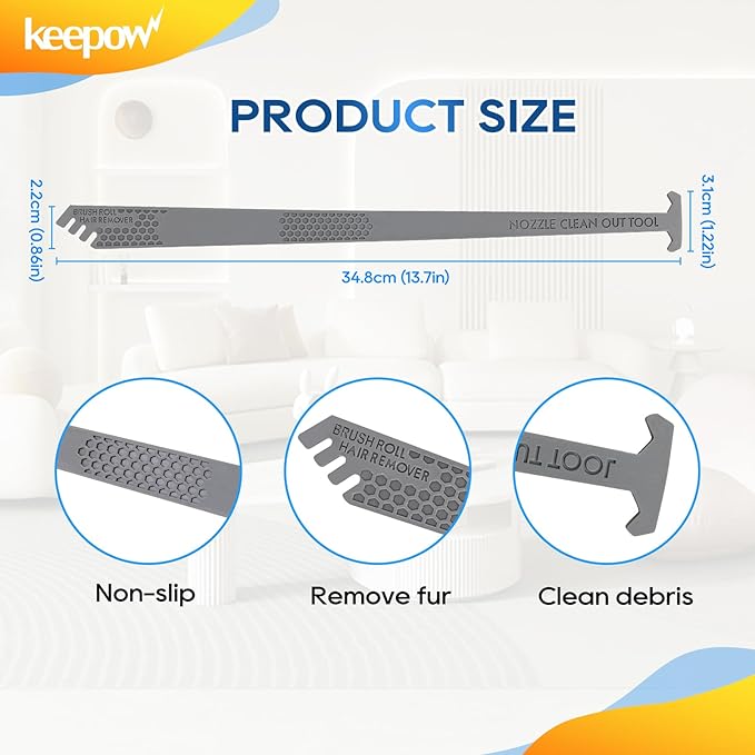 KEEPOW Carpet Cleaning Tools Nozzle Clean Out Tool Compatible with Bissell Revolution Proheat 2X Models 1548, 1550, 1551, Parts# 1606433/160-6433, 3 Pack