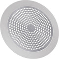 Round Shower Drain Cover Hair Catcher 5.5 inch, Hair Stopper for Bathtub Drain Bathroom Shower Drain Strainer Sink Protector Filter Weighted Stainless and Silicone Shield (5.5 in)