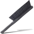 SPARTA Handheld Soft Counter Brush 8 Inch Bristle Span, Multi-Use Dust Brush with 5 Inch Handle for Tables, Countertops, and Delicate Surfaces, Polyester, Black, (Pack of 6)