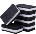 Kitchen Cleaning Sponges, 6 Pack Heavy Duty Scrub Sponges Cleans Fast Non-Scratch Sponge for Washing Dishes and Cleaning Kitchen (Black)